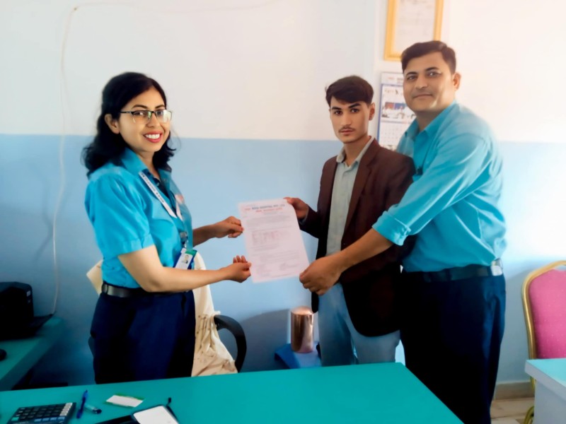 बित्थडचिर–६ का जनताका लागि स्वास्थ्य सेवामा २५% छुट, विद्यार्थी नेता मुकेश स्याँडाको पहल