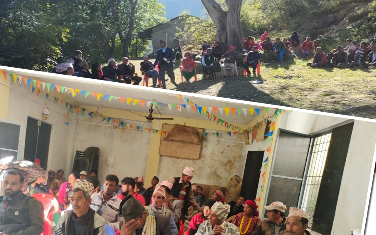 अमेरिका र भारतबाट संकलित राहत रकम थलारा र खप्तडछान्नामा वितरण